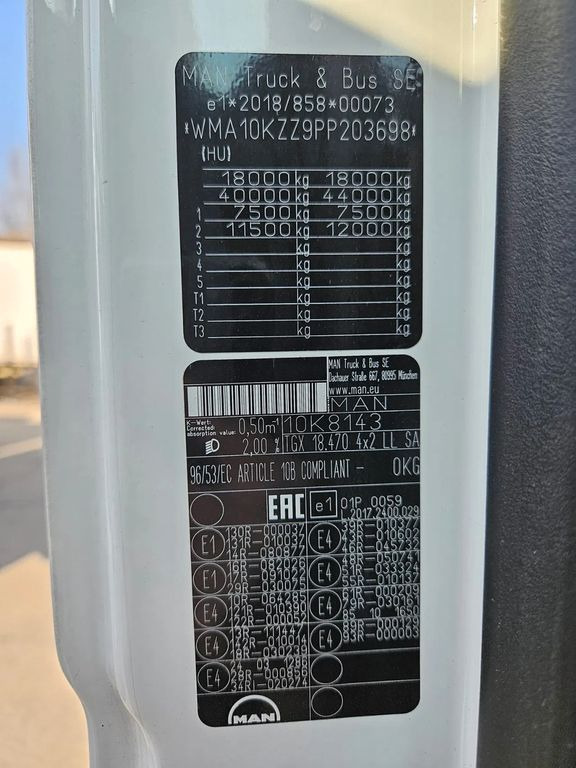 Тягач MAN TGX 18.470 XXL, Standklima, Low mileage, Full Ai: фото 10