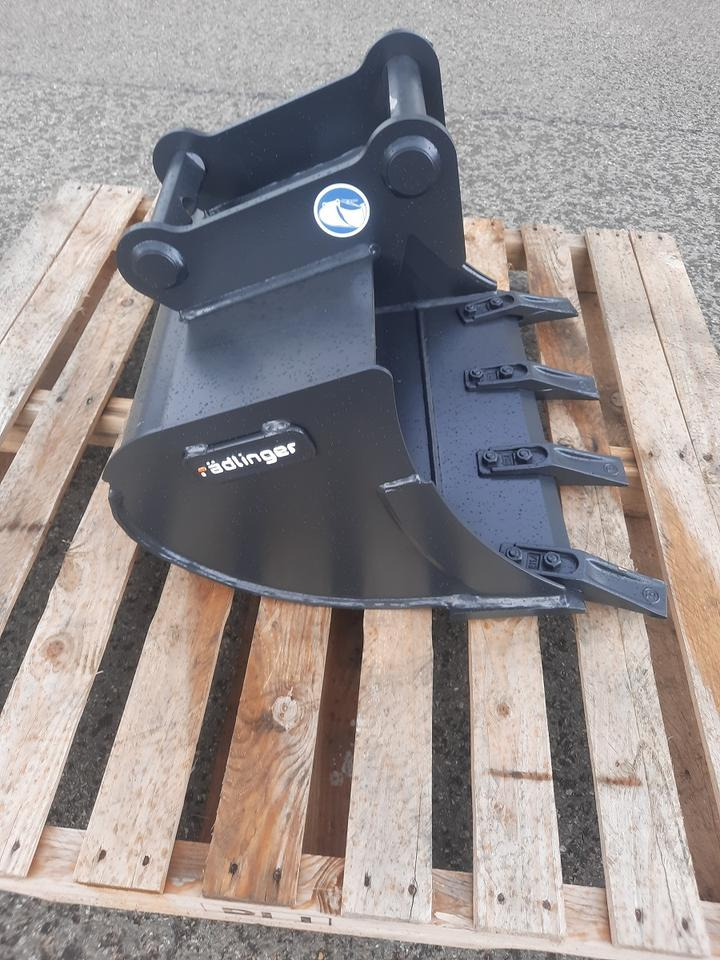 Rädlinger Tieflöffel 60 cm MS 01 Minibagger Bagger Lehnhoff - Ковш для экскаватора: фото 1 Rädlinger Tieflöffel 60 cm MS 01 Minibagger Bagger Lehnhoff - Ковш для экскаватора: фото 1