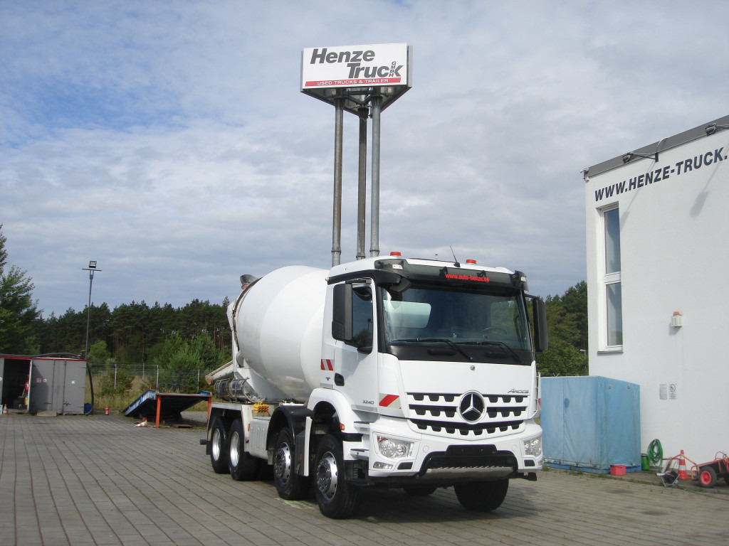 MERCEDES-BENZ Arocs 3240 B 8x4 Betonmischer Deutsch Top AP Achsen - Грузовик: фото 1 MERCEDES-BENZ Arocs 3240 B 8x4 Betonmischer Deutsch Top AP Achsen - Грузовик: фото 1