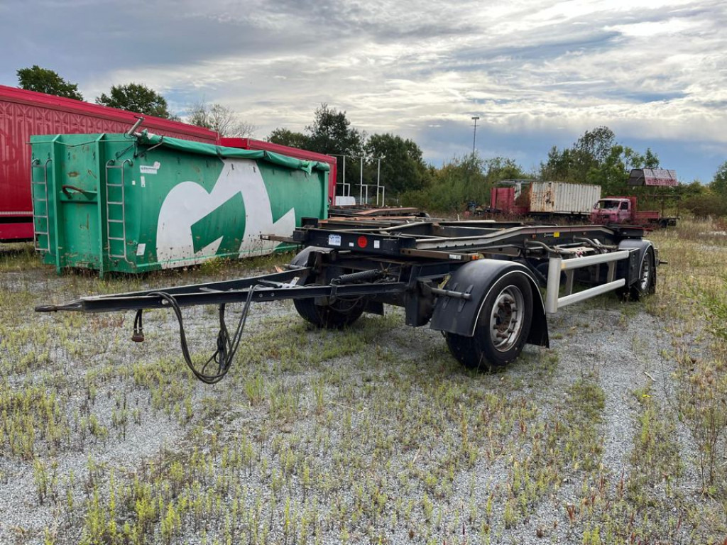 HUEFFERMANN 2-achs Abrollanhänger Containeranhänger HSA 18.70 - Прицеп мультилифт/ Бункеровоз: фото 1 HUEFFERMANN 2-achs Abrollanhänger Containeranhänger HSA 18.70 - Прицеп мультилифт/ Бункеровоз: фото 1