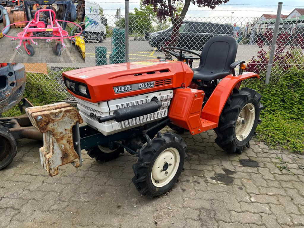 KUBOTA Trecker 1400 Diverse mit Zapfwelle am Heck und Heuwender - Минитрактор: фото 1 KUBOTA Trecker 1400 Diverse mit Zapfwelle am Heck und Heuwender - Минитрактор: фото 1