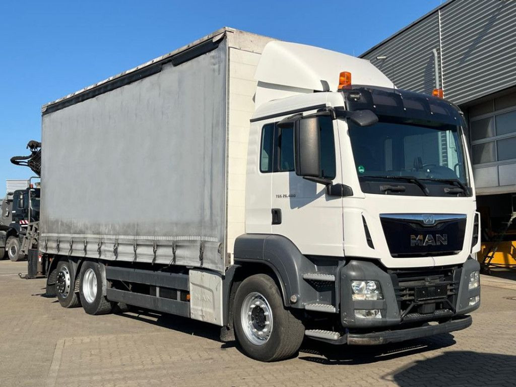 MAN TG-S 26.400 6x2-2 BL Pritsche Heckkran 5xhydr.Au - Грузовик бортовой/ Платформа, Автоманипулятор: фото 2 MAN TG-S 26.400 6x2-2 BL Pritsche Heckkran 5xhydr.Au - Грузовик бортовой/ Платформа, Автоманипулятор: фото 2