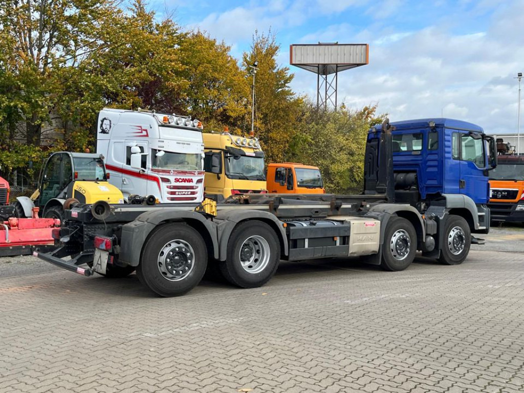 MAN TG-S Abrollkipper 35.360 8x2 BL Meiller 30 to, Funk - Крюковой мультилифт: фото 5 MAN TG-S Abrollkipper 35.360 8x2 BL Meiller 30 to, Funk - Крюковой мультилифт: фото 5