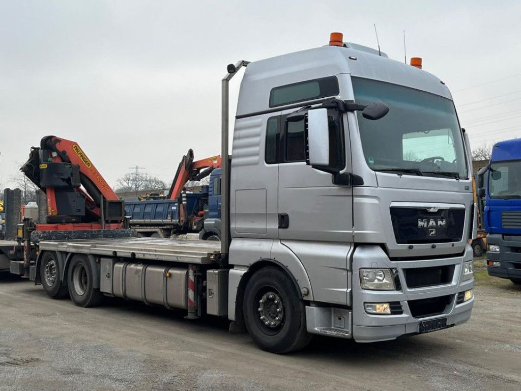 MAN TG-X 26.400 6x2 Pritsche Heckkran Palfinger PK 3 - Автоманипулятор, Грузовик бортовой/ Платформа: фото 2 MAN TG-X 26.400 6x2 Pritsche Heckkran Palfinger PK 3 - Автоманипулятор, Грузовик бортовой/ Платформа: фото 2