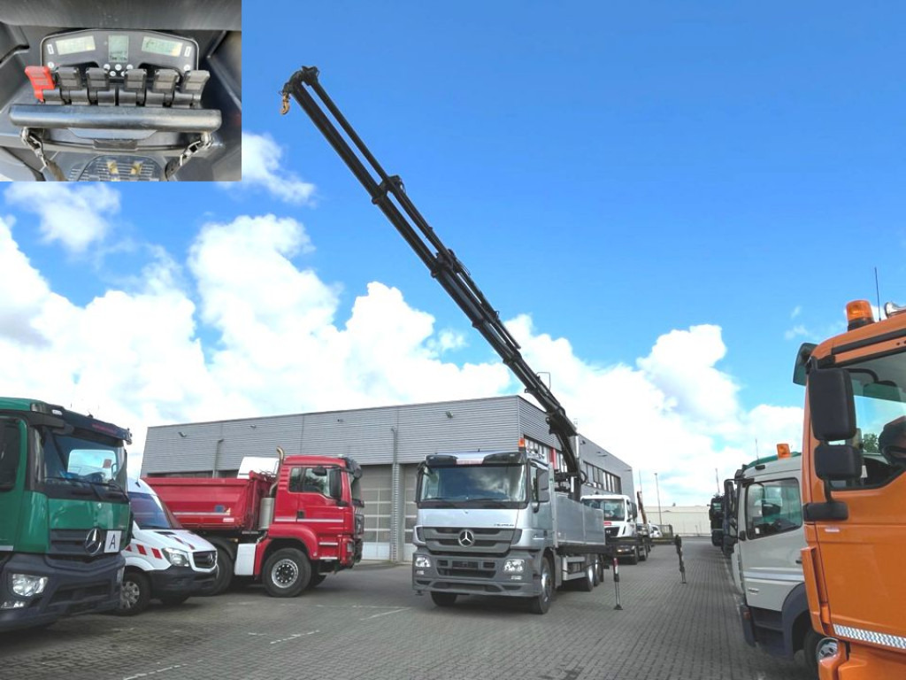 MERCEDES-BENZ Actros 2546 L 6x2 Pritsche Heckkran Hiab 288 6xhyd - Грузовик бортовой/ Платформа, Автоманипулятор: фото 1 MERCEDES-BENZ Actros 2546 L 6x2 Pritsche Heckkran Hiab 288 6xhyd - Грузовик бортовой/ Платформа, Автоманипулятор: фото 1
