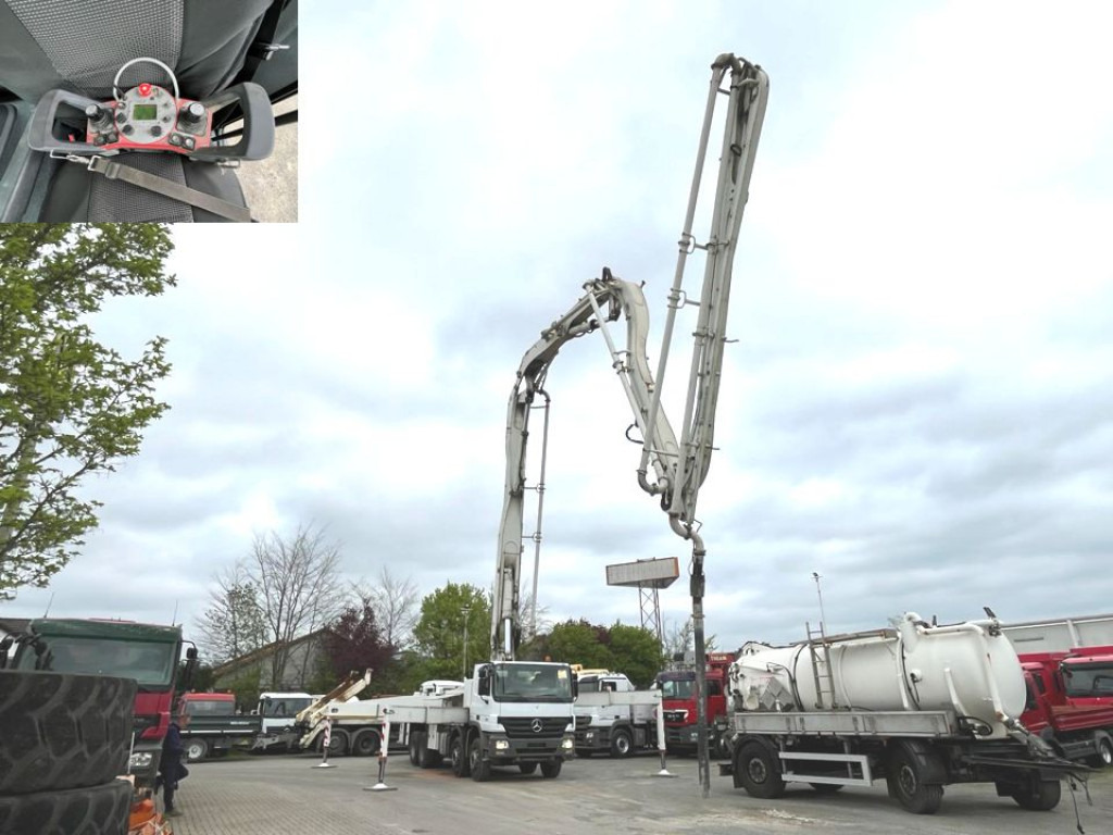 MERCEDES-BENZ Actros 3241 B 8x4  Betonpumpe Putzmeister 42m - Автобетононасос: фото 1 MERCEDES-BENZ Actros 3241 B 8x4  Betonpumpe Putzmeister 42m - Автобетононасос: фото 1