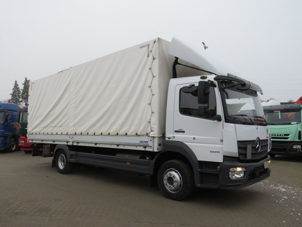 MERCEDES-BENZ Atego 1224 L Pritsche LBW LBW 1.5to - Тентованный грузовик: фото 1 MERCEDES-BENZ Atego 1224 L Pritsche LBW LBW 1.5to - Тентованный грузовик: фото 1