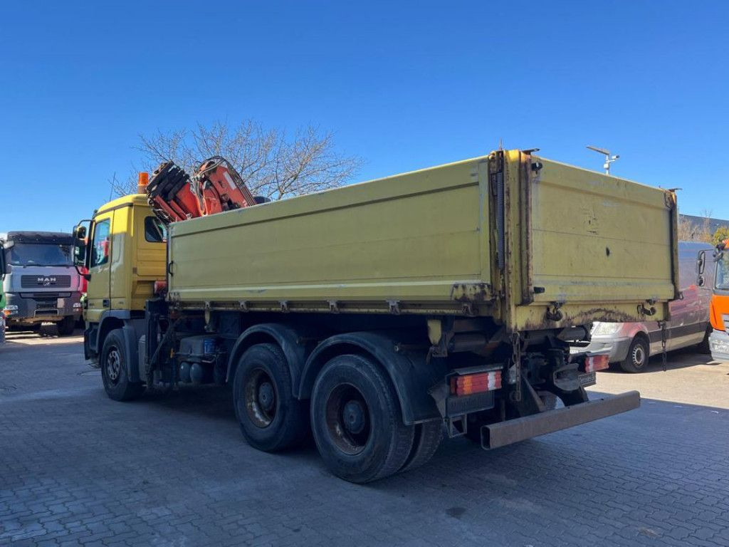 Mercedes-Benz Actros 2644 6x4 3-Achs Kipper Kran Funkt+Greifer - Самосвал, Автоманипулятор: фото 3 Mercedes-Benz Actros 2644 6x4 3-Achs Kipper Kran Funkt+Greifer - Самосвал, Автоманипулятор: фото 3