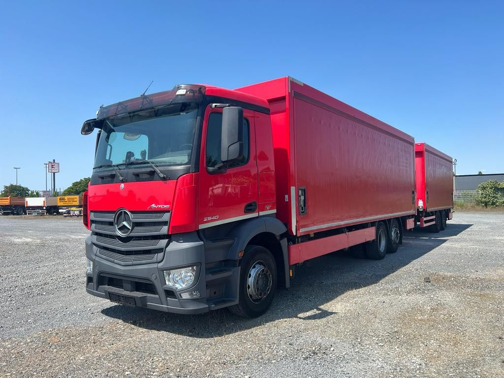 Mercedes-Benz Antos 2540 L 6x2 Pritsche LBW Mercedes-Benz Antos 2540 L 6x2 Pritsche LBW Coca Cola Getränke - Тентованный грузовик: фото 1 Mercedes-Benz Antos 2540 L 6x2 Pritsche LBW Mercedes-Benz Antos 2540 L 6x2 Pritsche LBW Coca Cola Getränke - Тентованный грузовик: фото 1