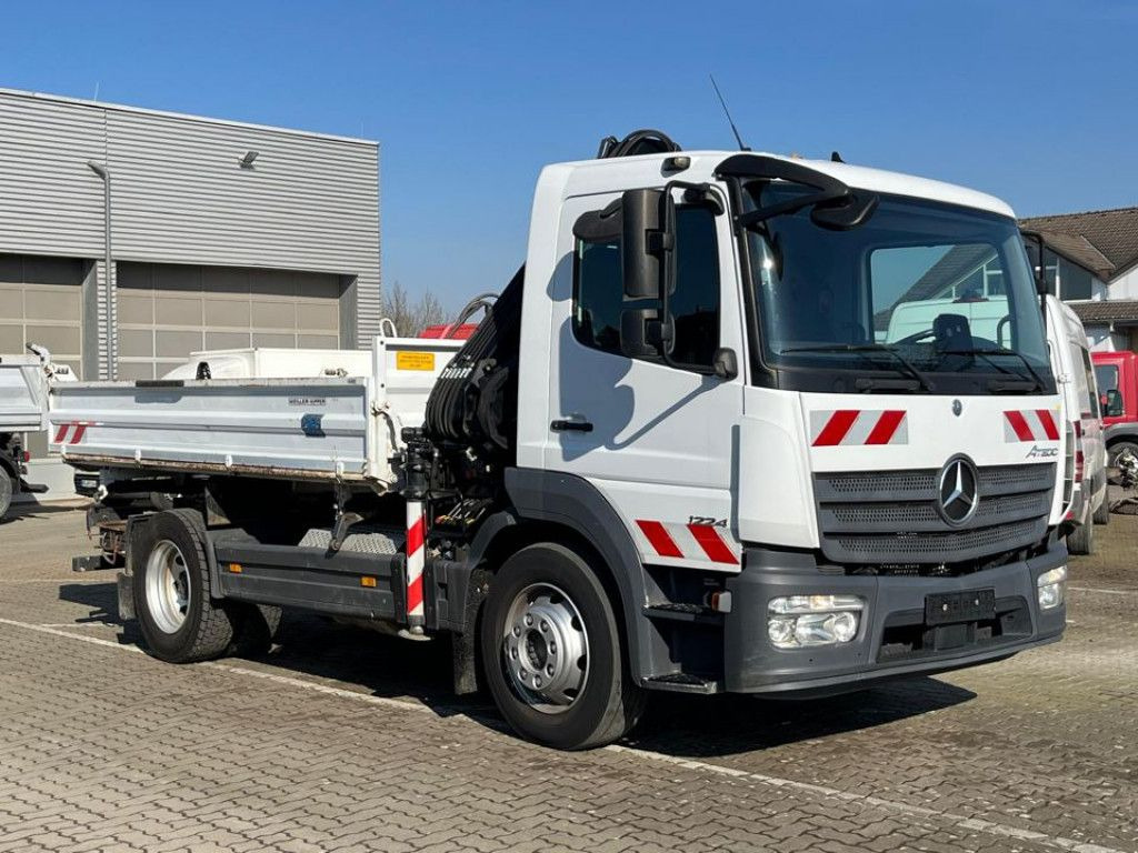 Mercedes-Benz Atego 1224 K 2-Achs Kipper Kran Hiab +Greiferst. - Самосвал, Автоманипулятор: фото 2 Mercedes-Benz Atego 1224 K 2-Achs Kipper Kran Hiab +Greiferst. - Самосвал, Автоманипулятор: фото 2