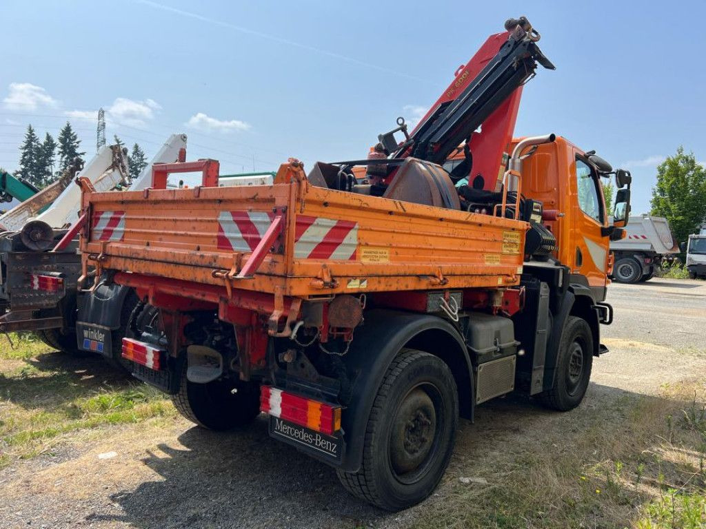 Mercedes-Benz Unimog U20 2-Achs Allradkipper Kran Palfinger Kr - Самосвал, Автоманипулятор: фото 4 Mercedes-Benz Unimog U20 2-Achs Allradkipper Kran Palfinger Kr - Самосвал, Автоманипулятор: фото 4