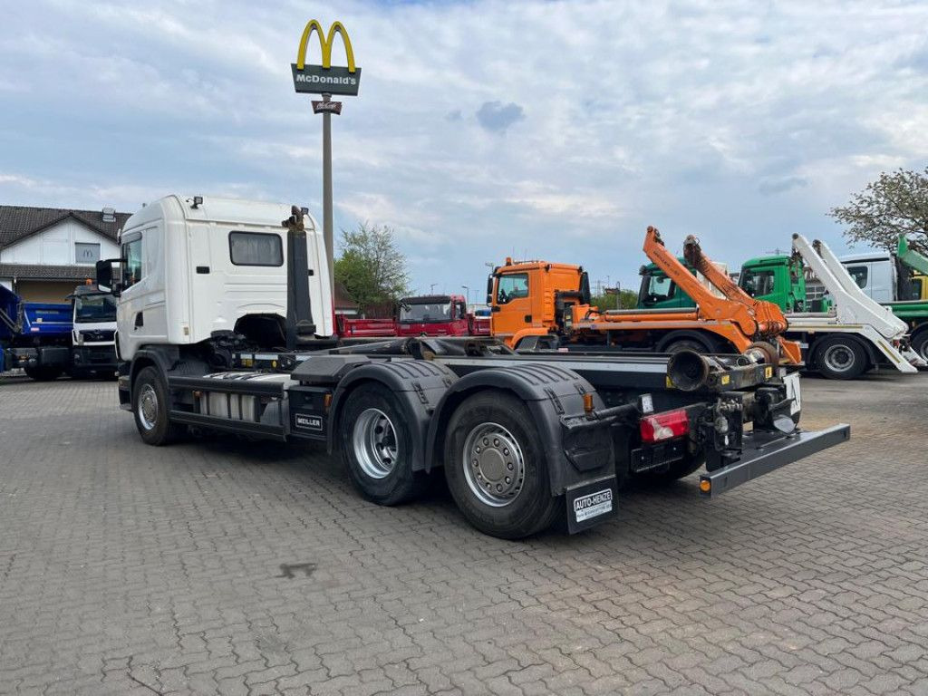 Scania G 420 LB6x2 Abrollkipper Meiller RK 20.70 Scania G 420 LB6x2 Abrollkipper Meiller RK 20.70 - Крюковой мультилифт: фото 3 Scania G 420 LB6x2 Abrollkipper Meiller RK 20.70 Scania G 420 LB6x2 Abrollkipper Meiller RK 20.70 - Крюковой мультилифт: фото 3