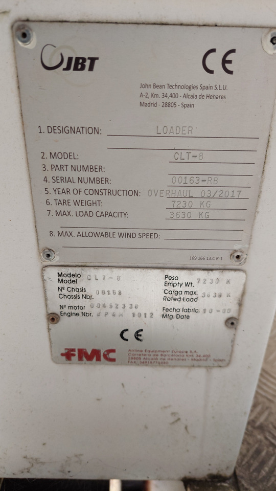 CLT-8 Speedloader FMC - Перегружатель контейнеров и паллет: фото 2 CLT-8 Speedloader FMC - Перегружатель контейнеров и паллет: фото 2