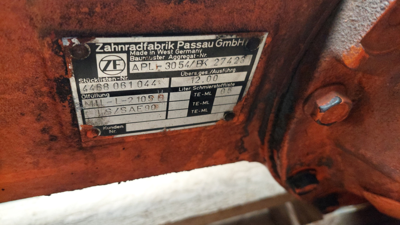 Schopf F106 spare parts - Запчасти для Аэродромной техники: фото 5 Schopf F106 spare parts - Запчасти для Аэродромной техники: фото 5