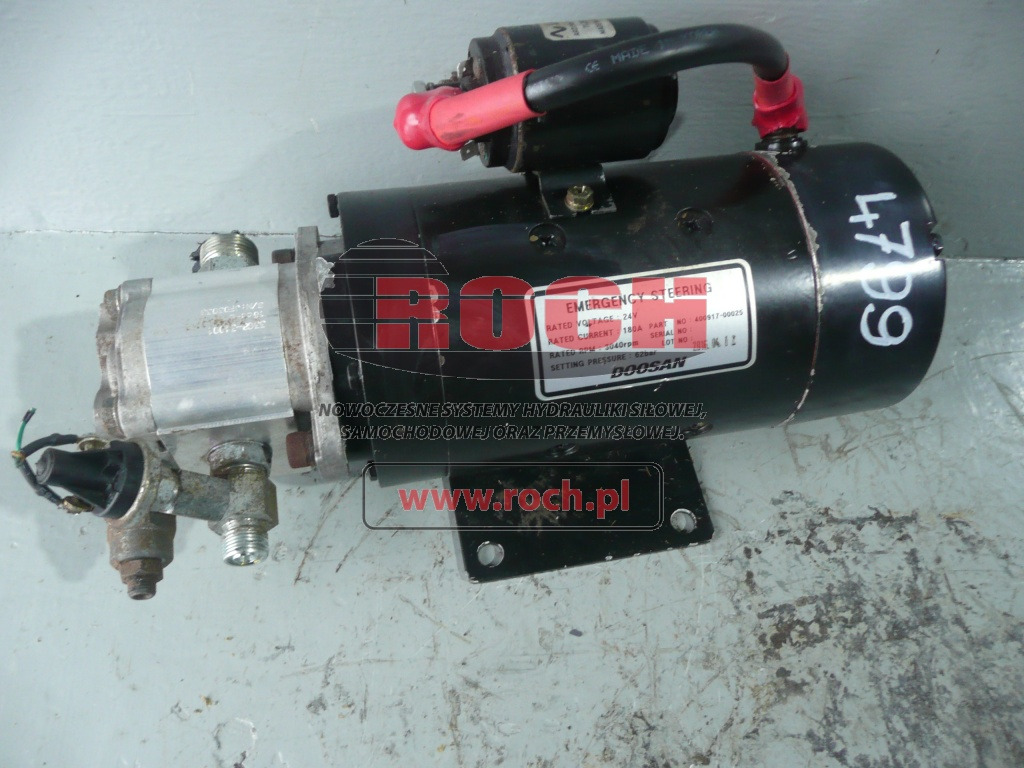 DOOSAN 33G8-34001 + 400917-00025 24V 180A 3040 RPM 62 BAR + ARD1308 24V 300A - Гидравлический насос: фото 1 DOOSAN 33G8-34001 + 400917-00025 24V 180A 3040 RPM 62 BAR + ARD1308 24V 300A - Гидравлический насос: фото 1