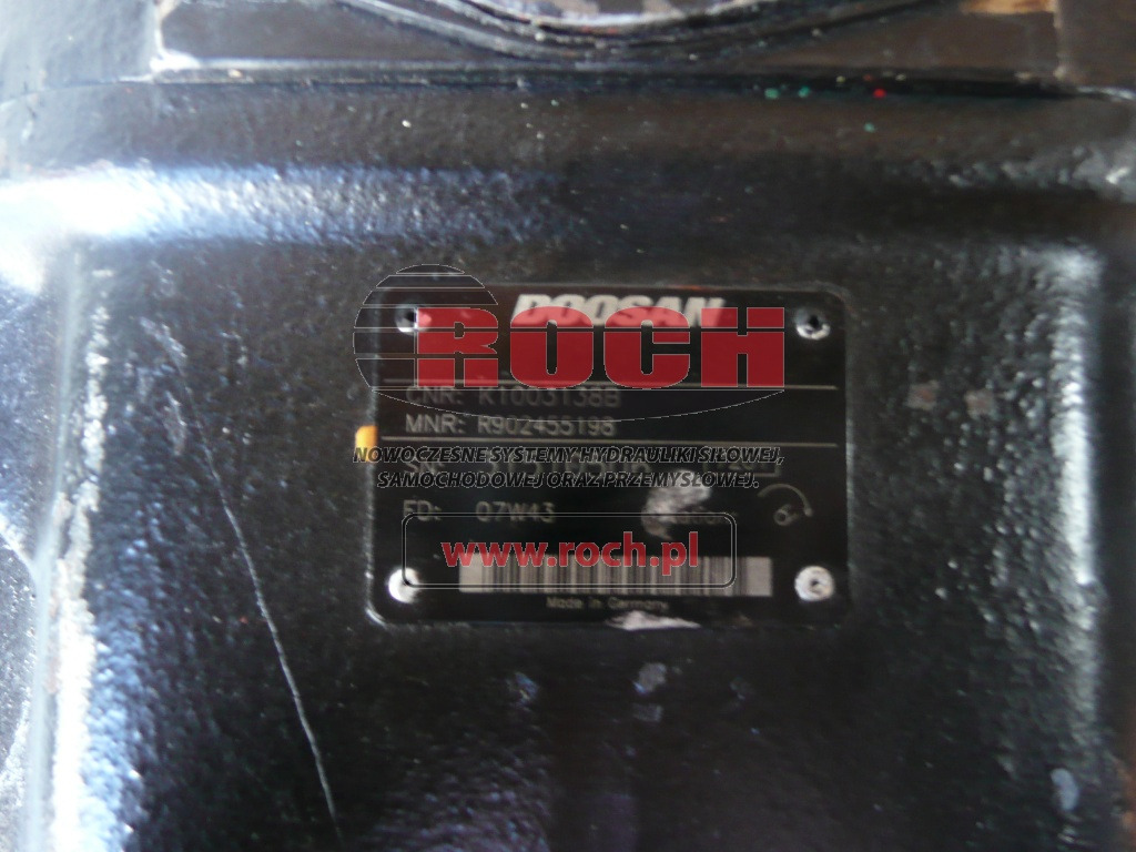 DOOSAN K1003138B - Гидравлический насос: фото 1 DOOSAN K1003138B - Гидравлический насос: фото 1