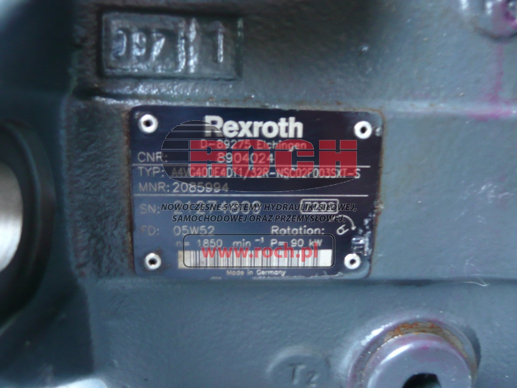 REXROTH A4VG40DE4DT1/32R-NSC02F003SXT-S 2085994 8904024 - Гидравлический насос: фото 2 REXROTH A4VG40DE4DT1/32R-NSC02F003SXT-S 2085994 8904024 - Гидравлический насос: фото 2