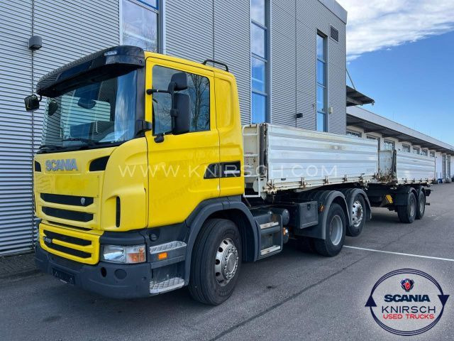 Scania G420LB6X24MNA Liftachse mirt Tandemanhänger - Самосвал: фото 1 Scania G420LB6X24MNA Liftachse mirt Tandemanhänger - Самосвал: фото 1