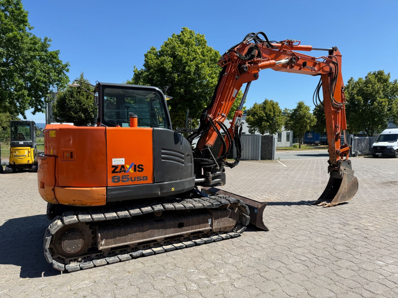 Hitachi ZX 85 USB-5A, Bj 17, 5190 BH, hydr. VA, MS08, TL - Мини-экскаватор: фото 2 Hitachi ZX 85 USB-5A, Bj 17, 5190 BH, hydr. VA, MS08, TL - Мини-экскаватор: фото 2