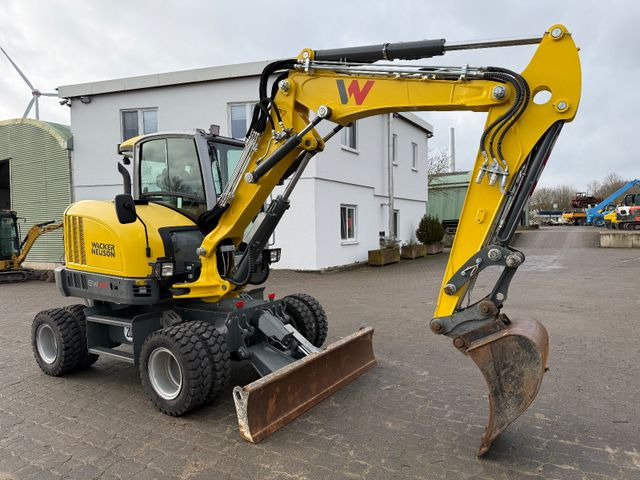 Wacker EW 65, Bj 23, 1200 BH, hydr. VA, Klima, wie neu - Колёсный экскаватор: фото 1 Wacker EW 65, Bj 23, 1200 BH, hydr. VA, Klima, wie neu - Колёсный экскаватор: фото 1