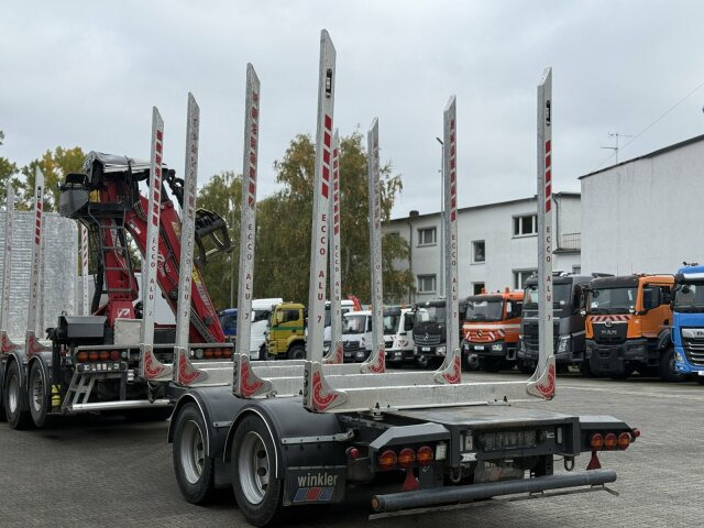 Прицеп лесовоз Janzen T RH19 Holzanhänger 2 Achse 19.000 Kg: фото 7