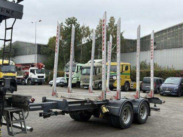 Прицеп лесовоз Janzen T RH19 Holzanhänger 2 Achse 19.000 Kg: фото 8