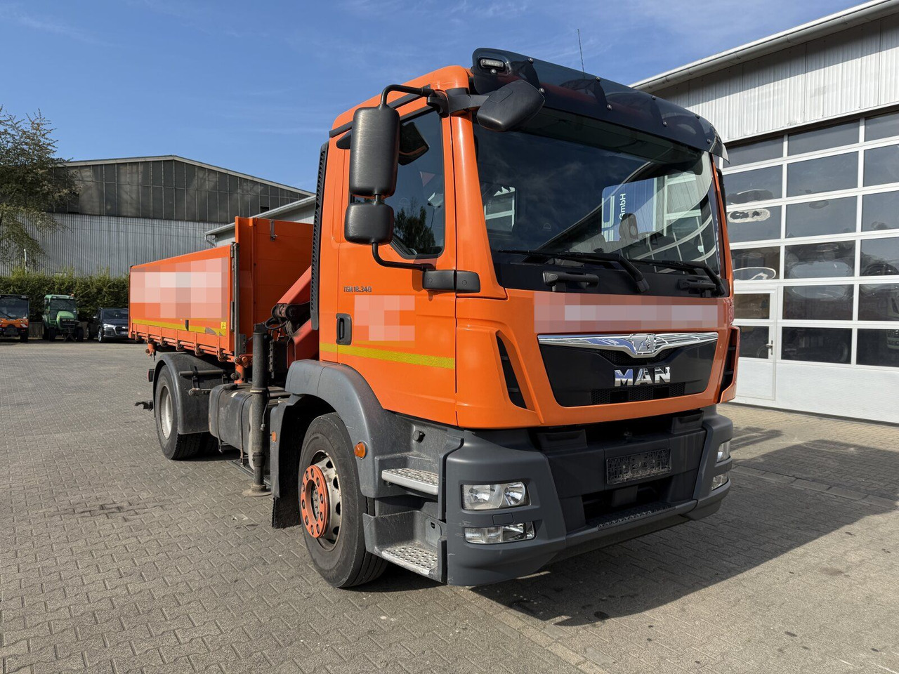 MAN TGM 18.340 4x2 Euro 6 Kipper Kran PK8501K - Самосвал, Автоманипулятор: фото 1 MAN TGM 18.340 4x2 Euro 6 Kipper Kran PK8501K - Самосвал, Автоманипулятор: фото 1
