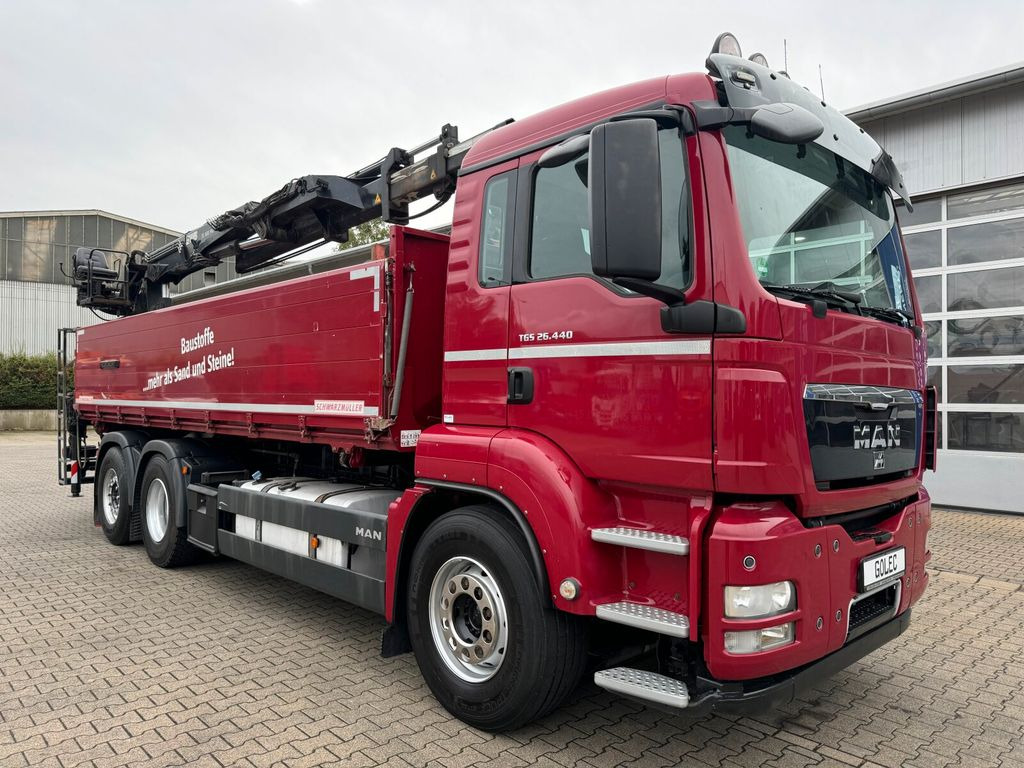 Автоманипулятор, Самосвал MAN TGS 26.440 6x2 Kipper KRAN HIAB XS 166K PRO: фото 1