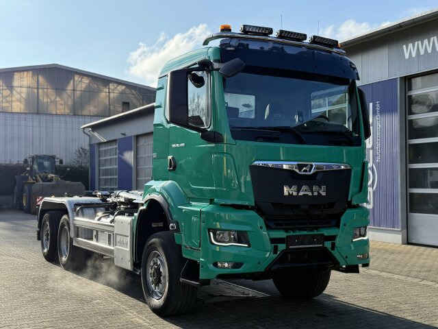 MAN TGS 28.480 6x4 Abrollkipper Meiller RS21.65 - Крюковой мультилифт: фото 1 MAN TGS 28.480 6x4 Abrollkipper Meiller RS21.65 - Крюковой мультилифт: фото 1