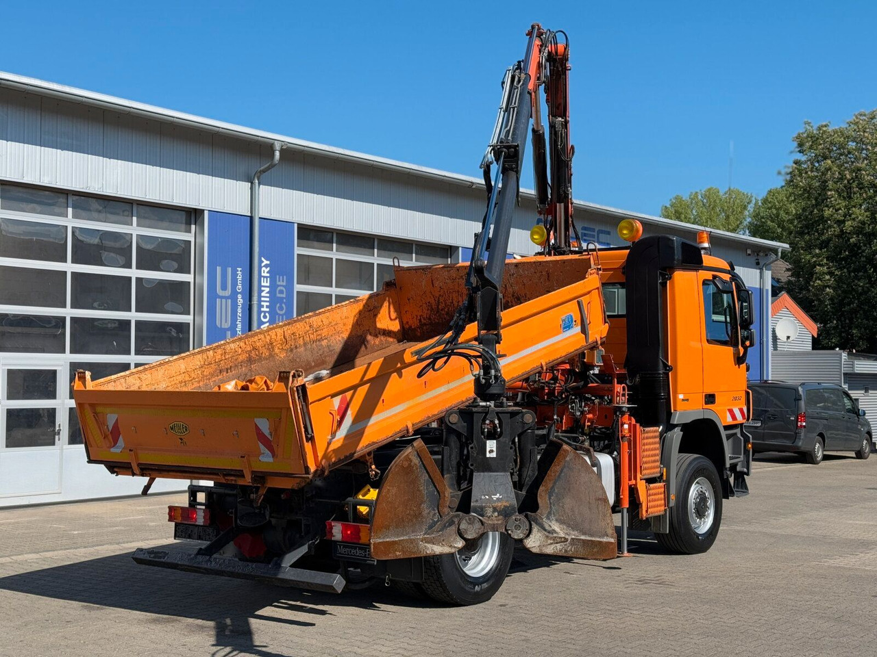 Автоманипулятор Mercedes-Benz ACTROS 2044 4x4 Kipper Kran ATLAS 65.2 A2L: фото 6