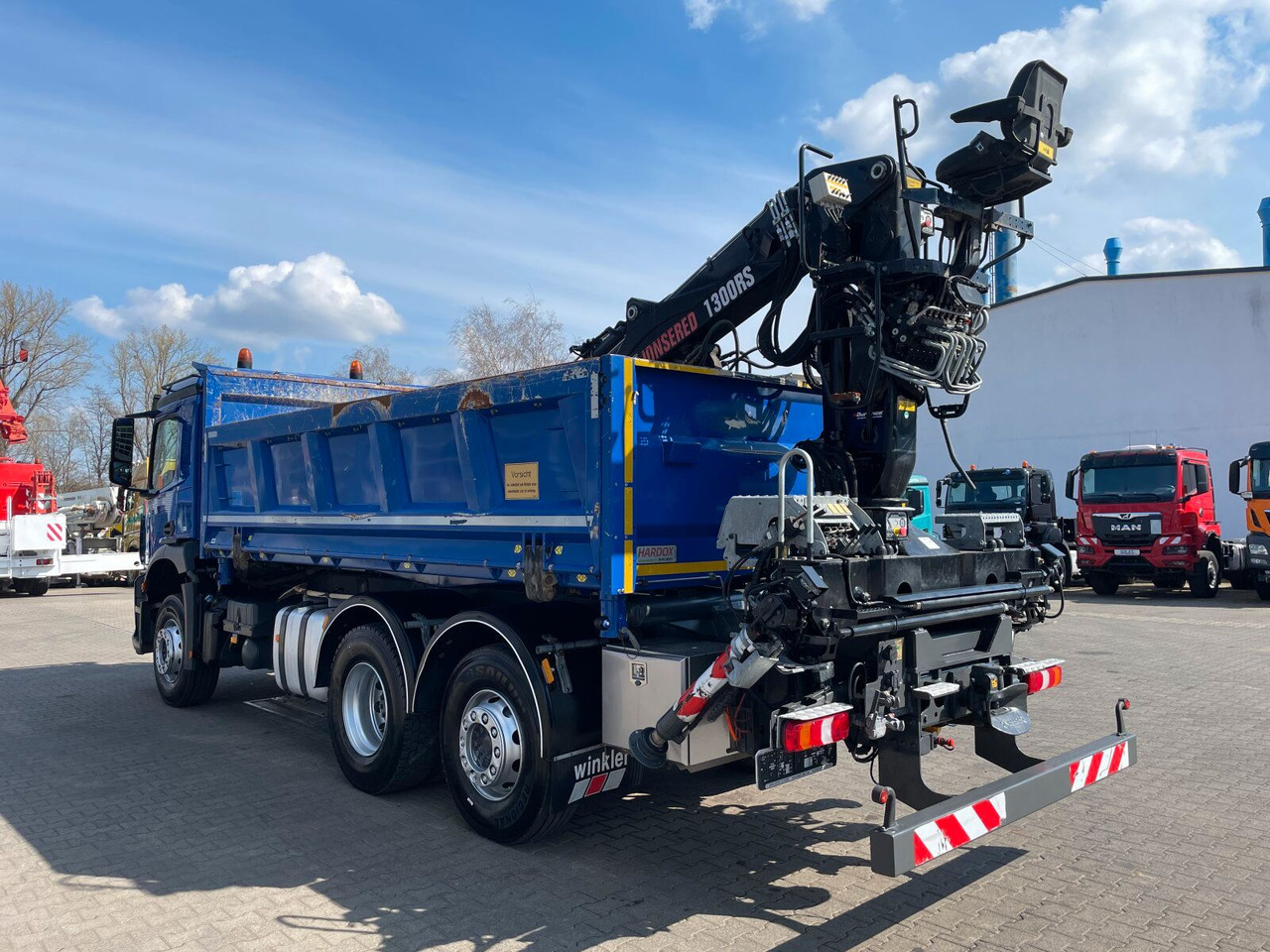 Mercedes-Benz AROCS 2536 6x2*4 Kipper Kran HIAB в лизинг Mercedes-Benz AROCS 2536 6x2*4 Kipper Kran HIAB: фото 6