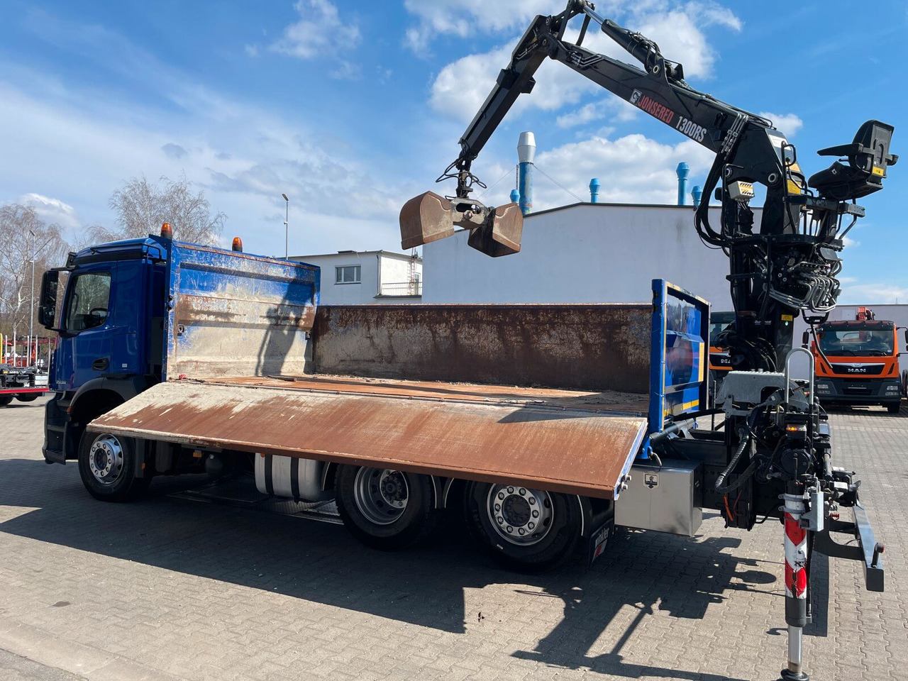 Автоманипулятор Mercedes-Benz AROCS 2536 6x2*4 Kipper Kran HIAB: фото 7