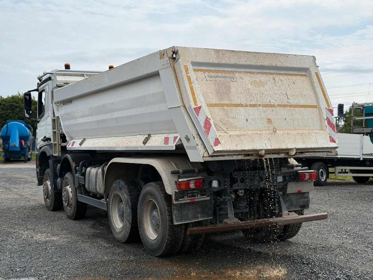 Самосвал Mercedes-Benz AROCS 4145 8x8 Meiller Muldenkipper: фото 6