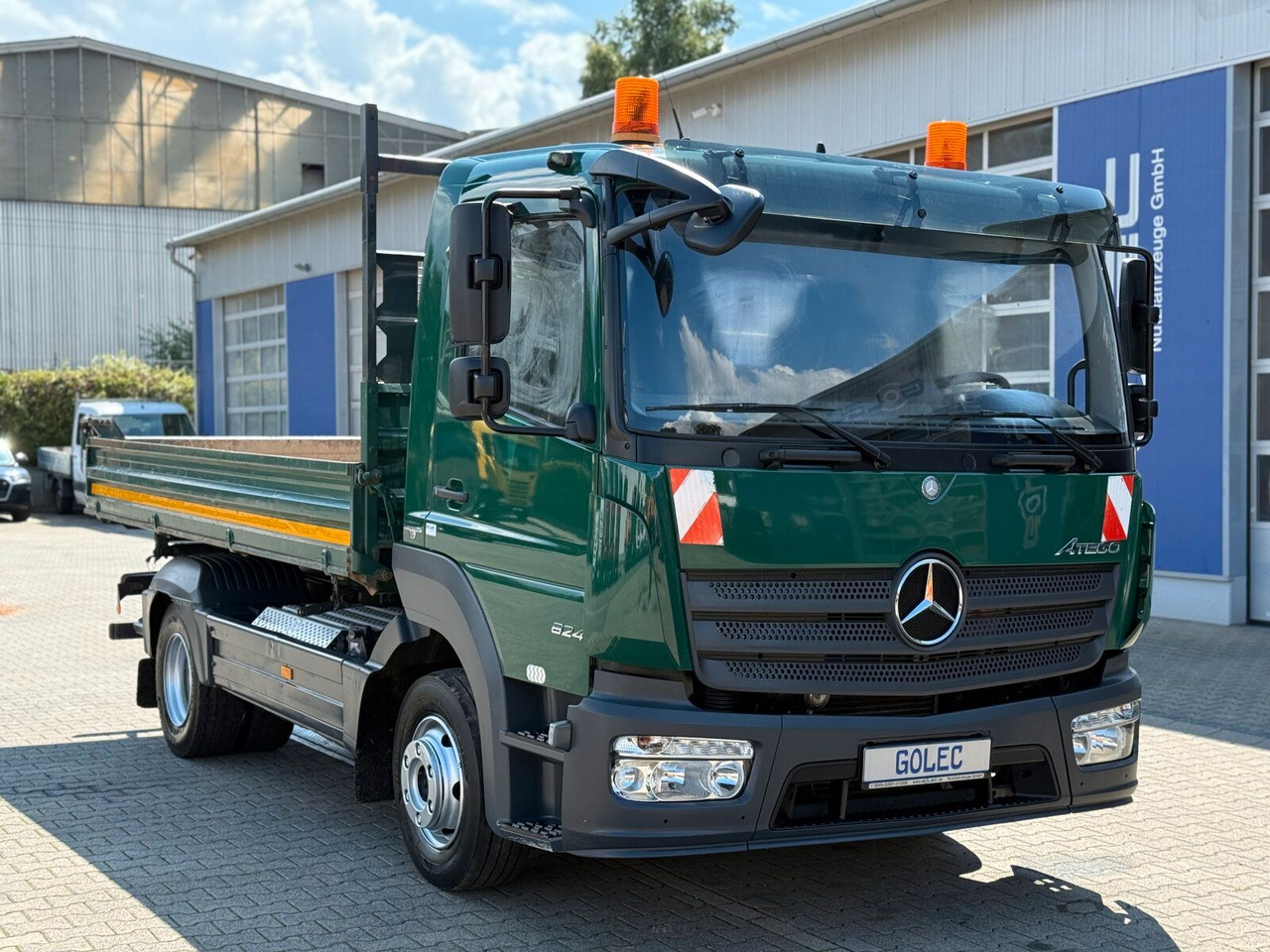 Mercedes-Benz ATEGO 824 4x2 BB Dreiseitenkipper MEILLER - Малотоннажный самосвал: фото 1 Mercedes-Benz ATEGO 824 4x2 BB Dreiseitenkipper MEILLER - Малотоннажный самосвал: фото 1