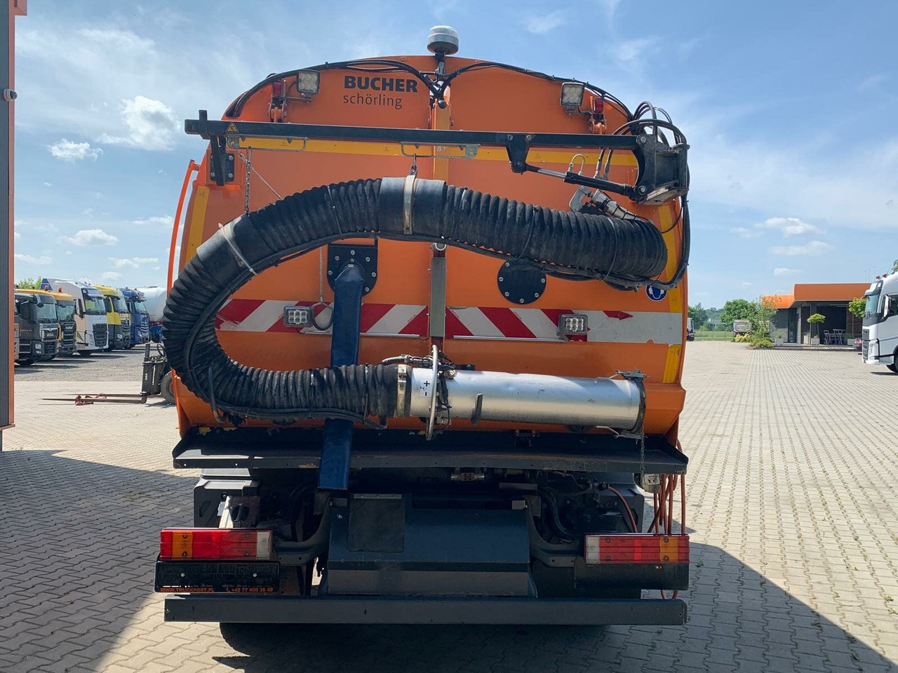 Mercedes-Benz Atego Kehrmaschine BUCHER CITYFANT 5000 - Подметально-уборочная машина: фото 4 Mercedes-Benz Atego Kehrmaschine BUCHER CITYFANT 5000 - Подметально-уборочная машина: фото 4