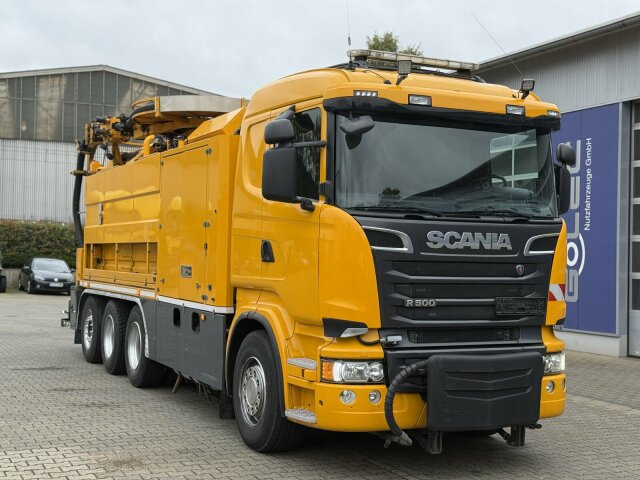 Scania R500 8x4 Kanalreiniger Kombi MÜLLER CM 170 KT - Ассенизатор: фото 1 Scania R500 8x4 Kanalreiniger Kombi MÜLLER CM 170 KT - Ассенизатор: фото 1