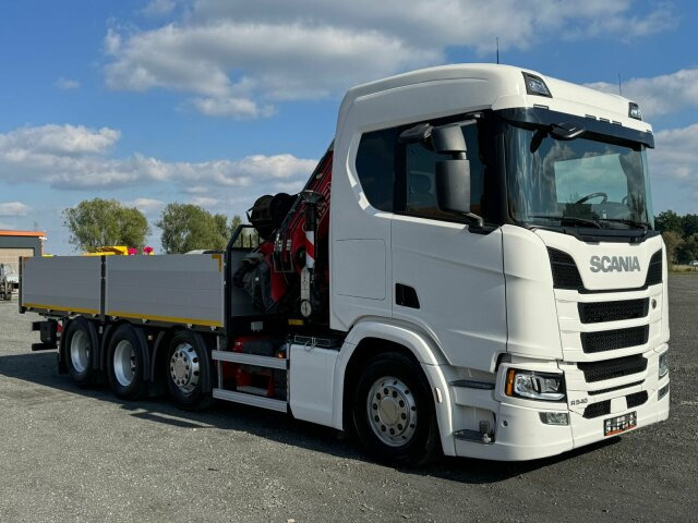 Scania R540 8x2/4 Pritsche mit Kran FASSI F365 - Автоманипулятор, Грузовик бортовой/ Платформа: фото 1 Scania R540 8x2/4 Pritsche mit Kran FASSI F365 - Автоманипулятор, Грузовик бортовой/ Платформа: фото 1