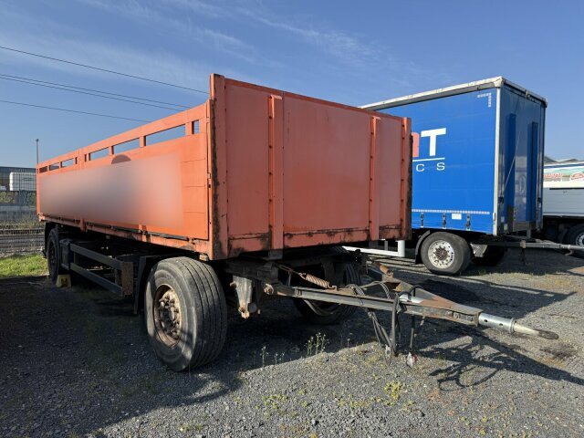 Schmitz Cargobull Gotha AFG 18 Baustoffanhänger 2 Achse - Прицеп бортовой/ Платформа: фото 1 Schmitz Cargobull Gotha AFG 18 Baustoffanhänger 2 Achse - Прицеп бортовой/ Платформа: фото 1