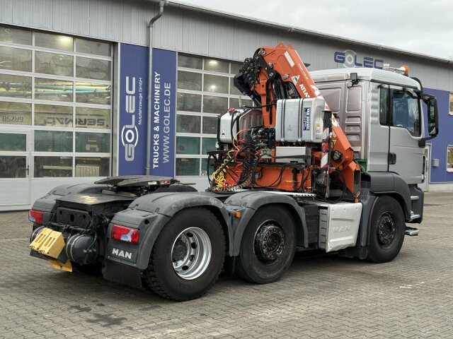 Тягач MAN TGS 26.440 Zugmaschine + Atlas Kran 5 Ausschube: фото 9