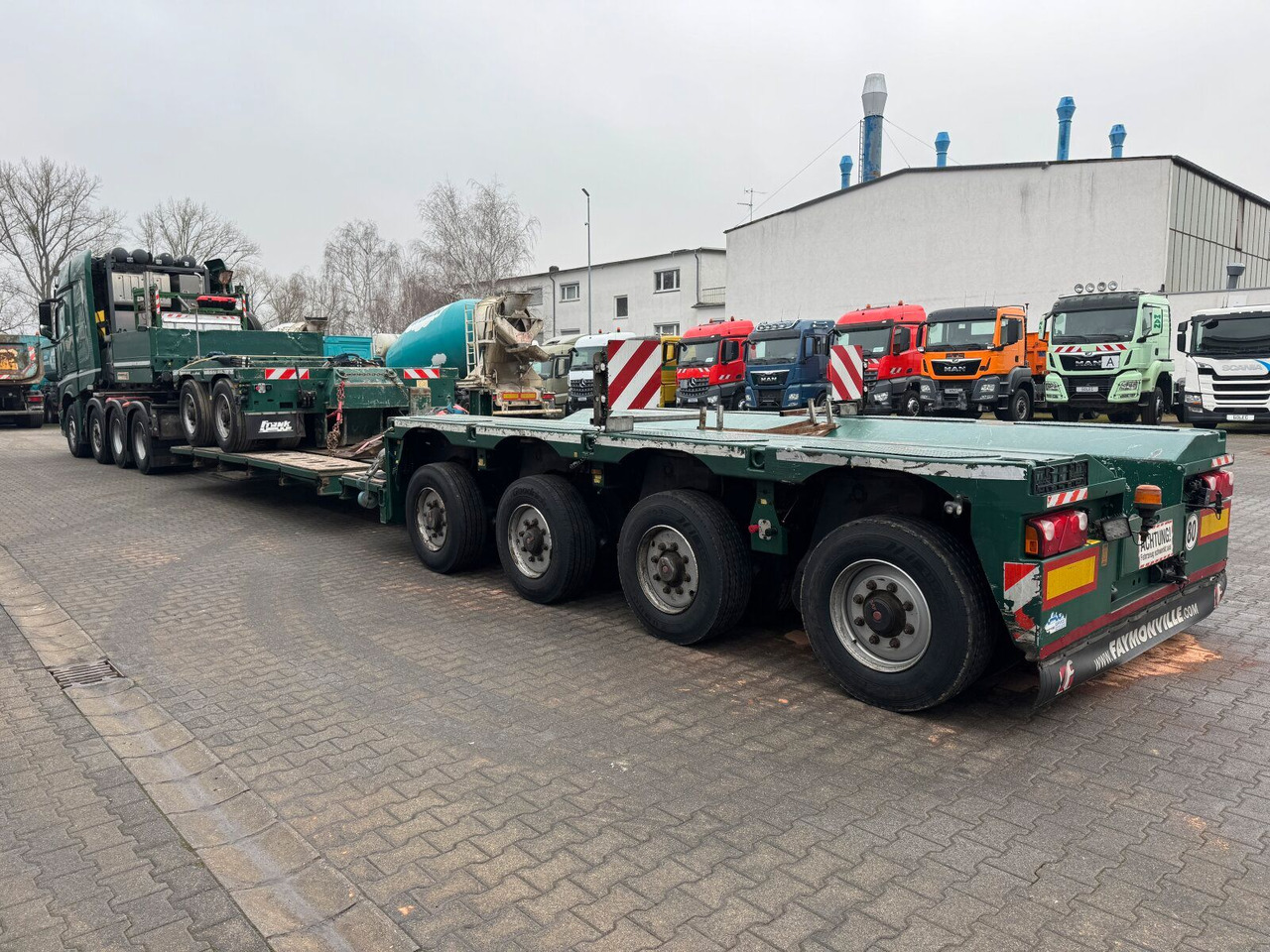 Тягач Mercedes-Benz ACTROS 4163 8x4 Schwerlast +Tieflader 4+2 *83 T: фото 8