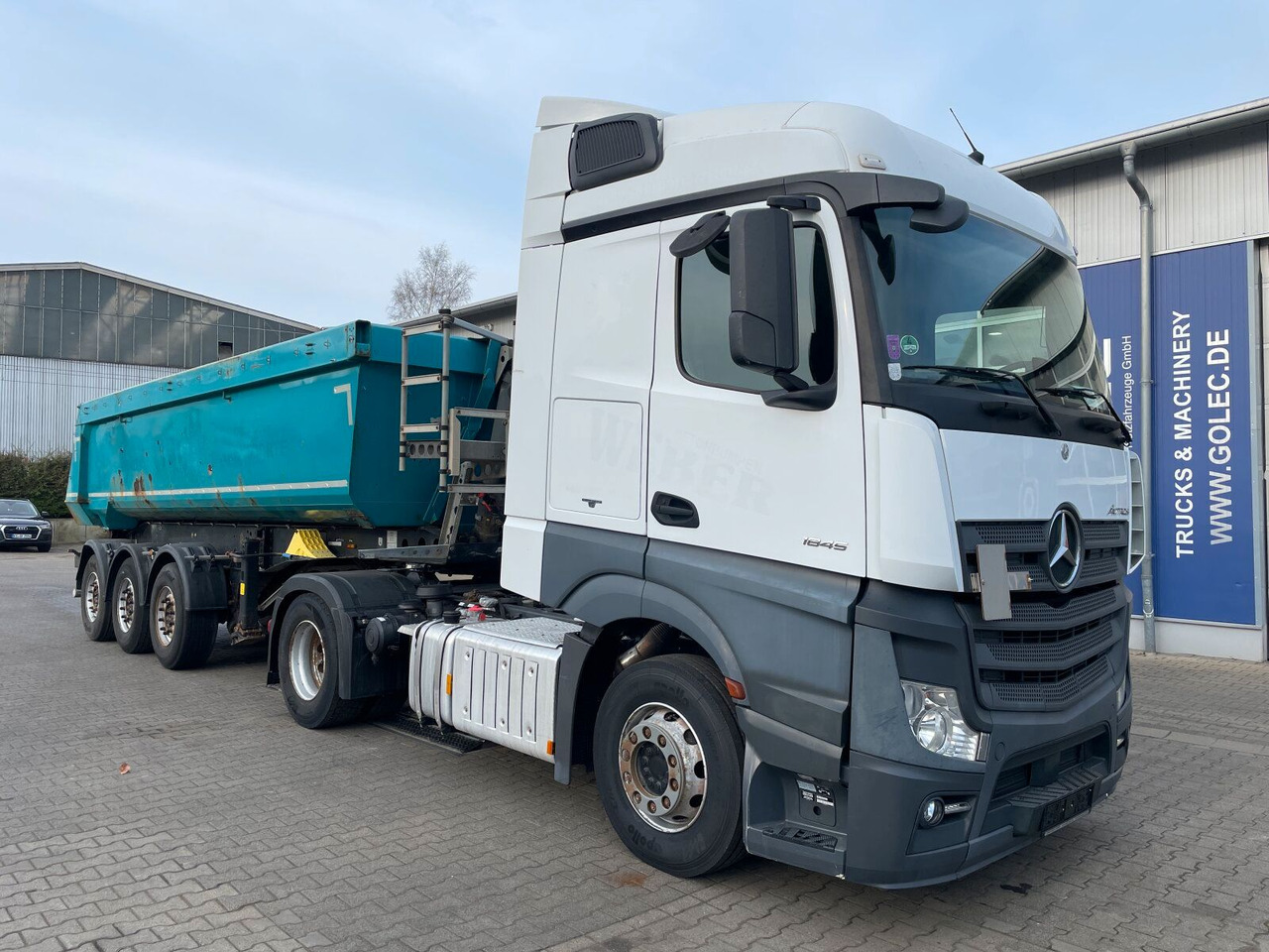 Mercedes-Benz Actros 1845 SZM 4x2 Retarder Kipphydraulik - Тягач: фото 1 Mercedes-Benz Actros 1845 SZM 4x2 Retarder Kipphydraulik - Тягач: фото 1