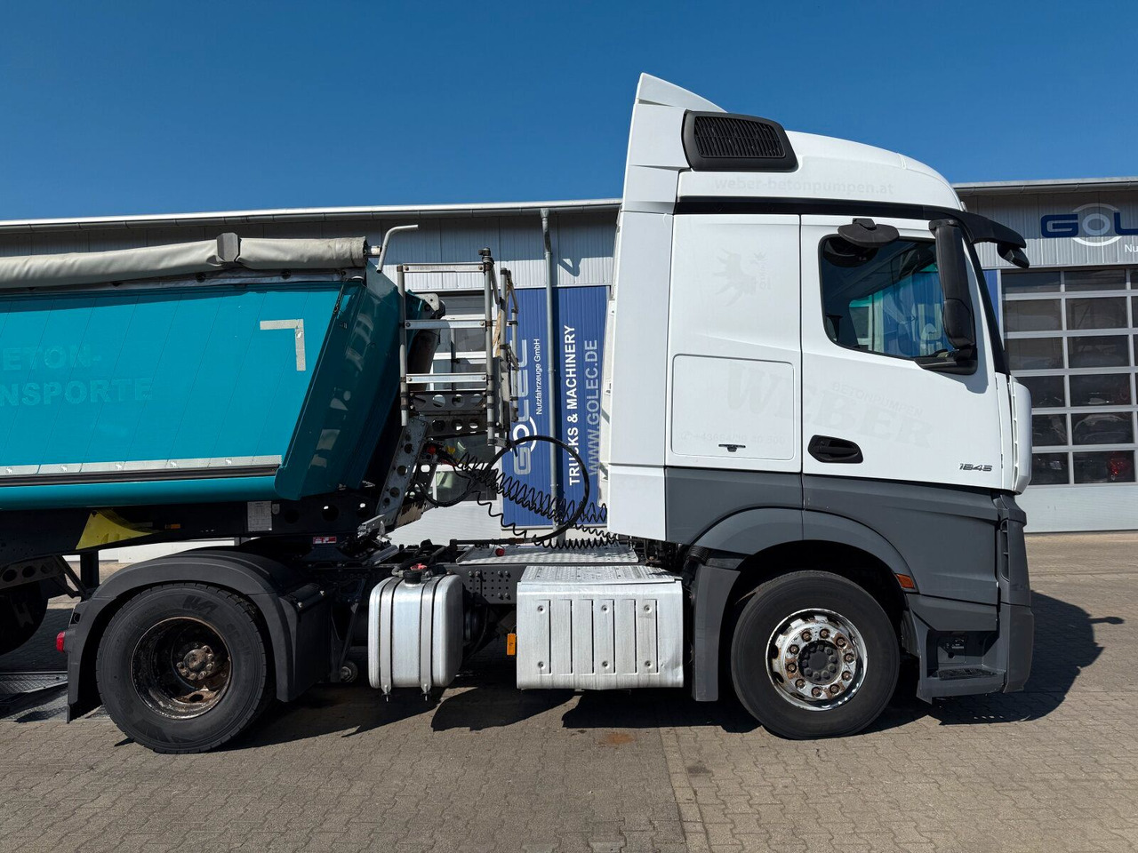Mercedes-Benz Actros 1845 SZM 4x2 Retarder Kipphydraulik - Тягач: фото 3 Mercedes-Benz Actros 1845 SZM 4x2 Retarder Kipphydraulik - Тягач: фото 3
