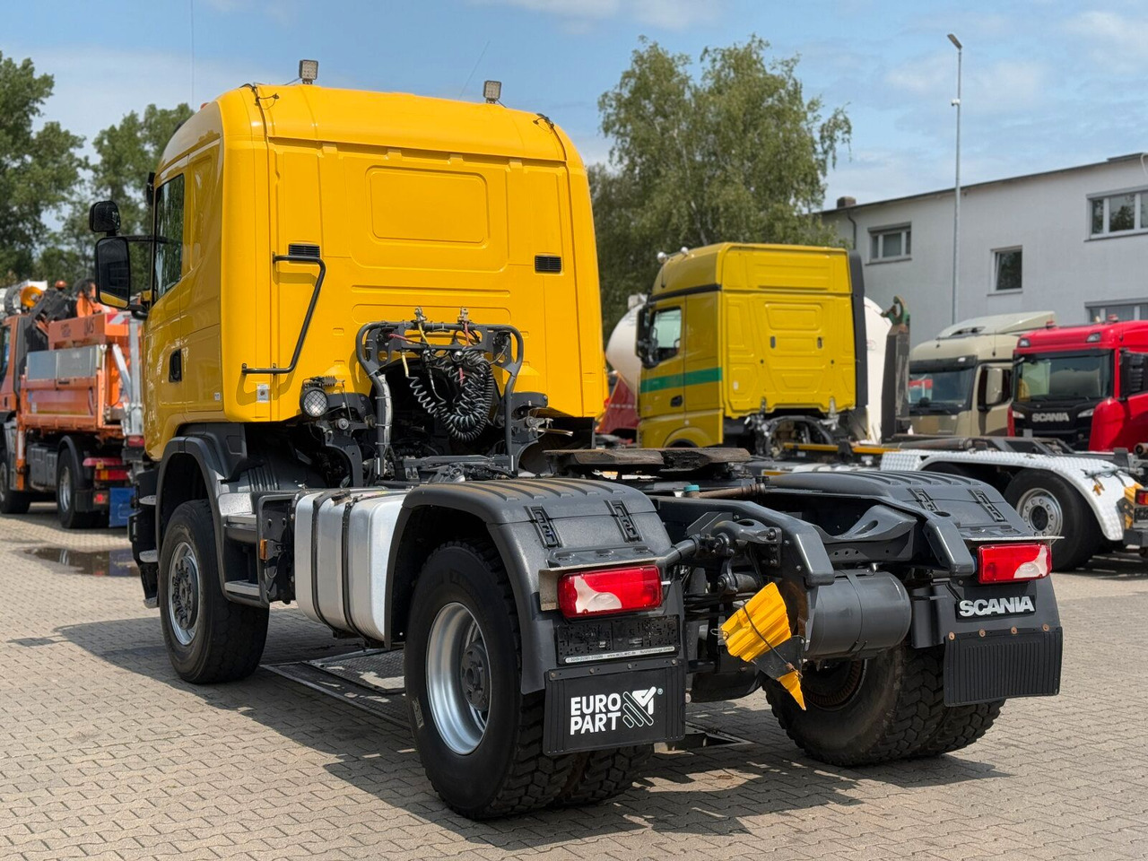 Scania G450 4x4 Euro 6 SZM Kipphydraulik Blatt/ Luft - Тягач: фото 5 Scania G450 4x4 Euro 6 SZM Kipphydraulik Blatt/ Luft - Тягач: фото 5