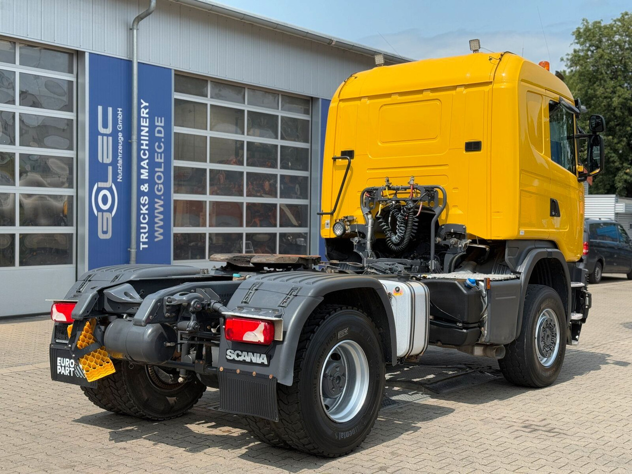 Scania G450 4x4 Euro 6 SZM Kipphydraulik Blatt/ Luft - Тягач: фото 3 Scania G450 4x4 Euro 6 SZM Kipphydraulik Blatt/ Luft - Тягач: фото 3