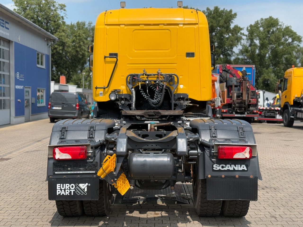 Scania G450 4x4 Euro 6 SZM Kipphydraulik Blatt/ Luft - Тягач: фото 4 Scania G450 4x4 Euro 6 SZM Kipphydraulik Blatt/ Luft - Тягач: фото 4
