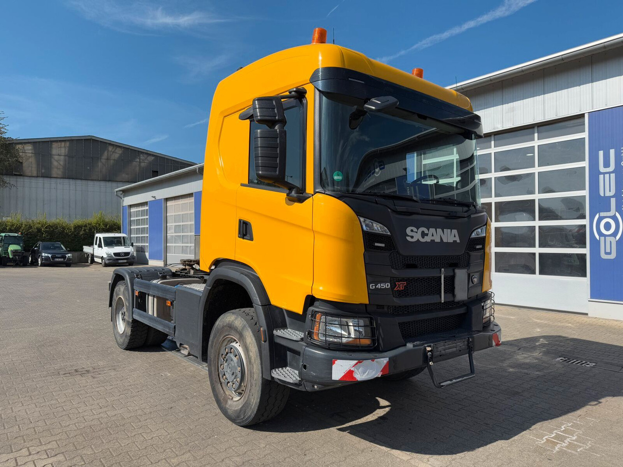 Scania G450 XT 4x4 Euro 6 SZM Kipphydraulik Blatt/ Luft - Тягач: фото 1 Scania G450 XT 4x4 Euro 6 SZM Kipphydraulik Blatt/ Luft - Тягач: фото 1