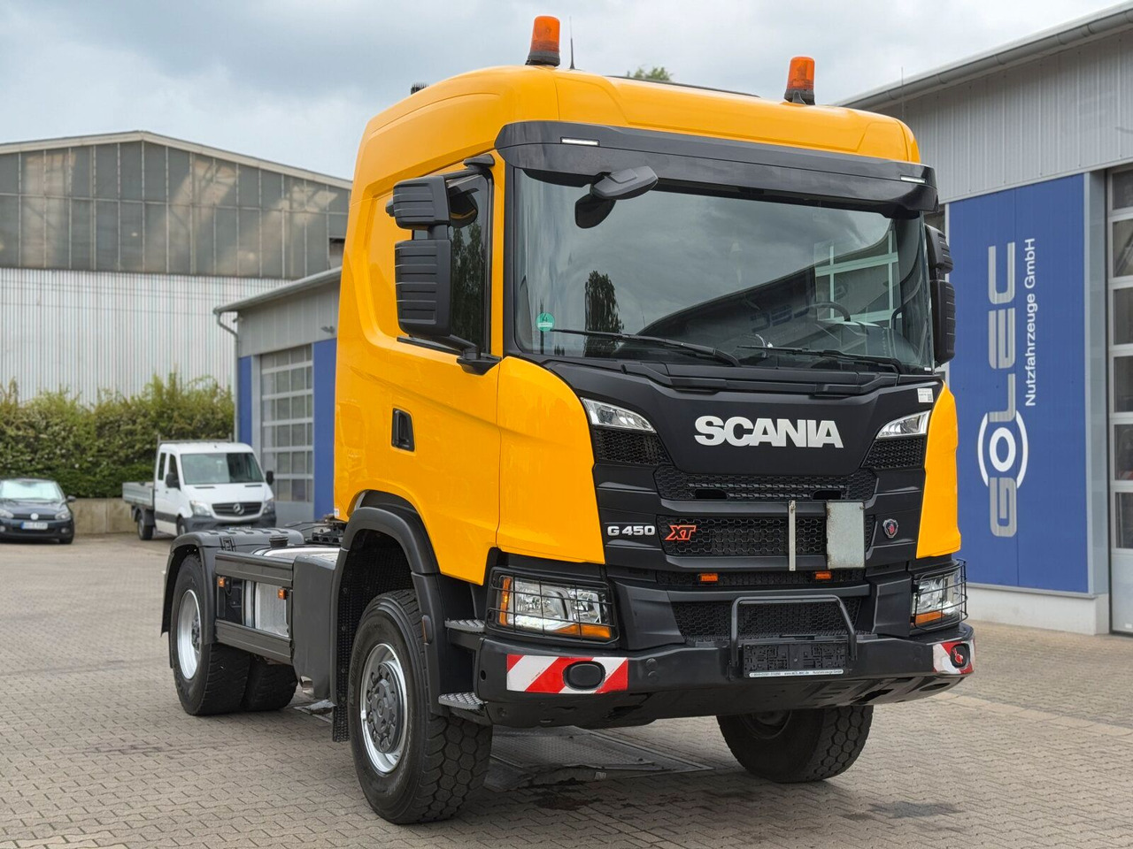 Scania G450 XT 4x4 Euro 6 SZM Kipphydraulik Blatt/ Luft - Тягач: фото 1 Scania G450 XT 4x4 Euro 6 SZM Kipphydraulik Blatt/ Luft - Тягач: фото 1
