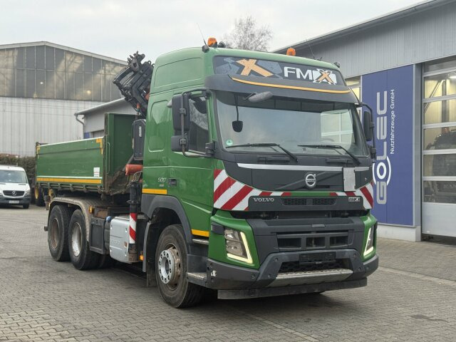 Volvo FMX 500 6x4 Kipper mit Kran Atlas 172.3E - A4 - Самосвал, Автоманипулятор: фото 1 Volvo FMX 500 6x4 Kipper mit Kran Atlas 172.3E - A4 - Самосвал, Автоманипулятор: фото 1