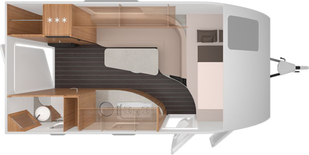 Knaus Sport&Fun 480 QL Black Selection Dachklima - Прицеп дача: фото 2 Knaus Sport&Fun 480 QL Black Selection Dachklima - Прицеп дача: фото 2