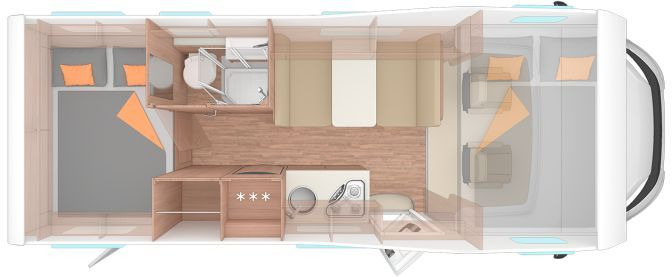 Weinsberg CaraHome 650 DG Viel Ausstattung. - Альковный автодом: фото 2 Weinsberg CaraHome 650 DG Viel Ausstattung. - Альковный автодом: фото 2